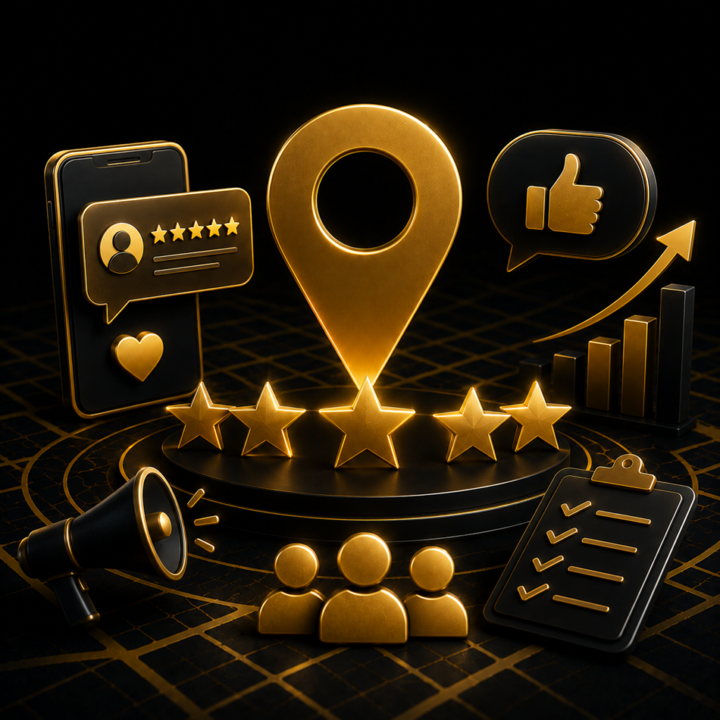 An infographic tracking online reputation management